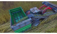K-15 CBD Hemp Harvesting System, Laumetris - Video