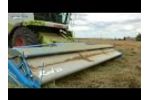 Shelbourne RSD Stripper Headers Harvesting Rice and Ryegrass Video