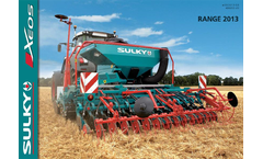 Model Xeos MD/HD - Pneumatic Seed Drill Brochure