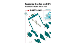 Model Xeos PRO - Pneumatic Seed Drill Brochure