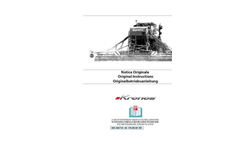 KRONOS - Pneumatic Tine Seed Drill Brochure
