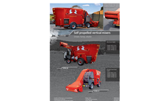 Model SVM2 RE - Self Propelled Vertical Mixer Brochure