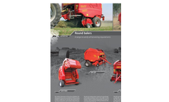 Top cut Tronic - Round Balers Brochure