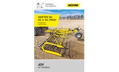 Swifter - Model SN - Mounted Seedbed Cultivator  Brochure