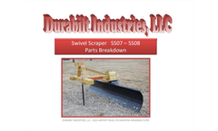 Durabilt - Model SS07 and SS08 - Swivel Scraper - Brochure