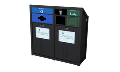 CleanRiver - Model Promenade Transition- PTZ - Outdoor Bin