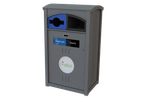 CleanRiver - Model Promenade Transition Dome Top- PTD - Outdoor Bin
