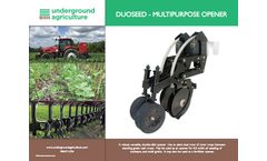 Dawn - Model DuoSeed -5060 Series - Planting Row Unit - Brochure