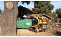 Most Productive Skid Steer Grapple Attachment Period Demo-Dozer! Dumpster Loading the easy way - Video