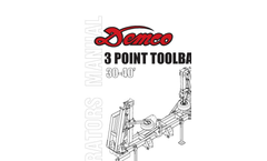 Model 40 - 3 Point Fertilizer Toolbar- Brochure