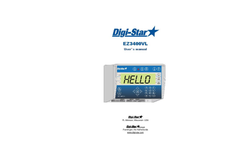 Model EZ3400VL - Basic Feed Management Indicator Brochure