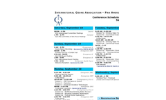 PAG 2010 - Conference Schedule At A Glance