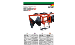 Spapperi - Model SMP - Pneumatic Seed Drill - Brochure