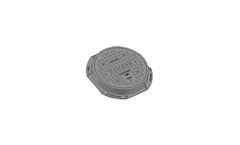 DomCast - Model 401.020 - Manhole Circular Frame with Circular Cover