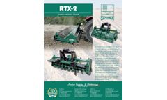 Sovema - Model RTX-2 - Fixed Rotary Tiller -Brochure
