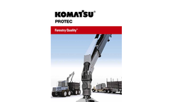 Komatsu Forest - Model 931 - Wheeled Harvester - Brochure