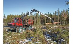 Komatsu Forest - Model 855 - Compact Timber Forwarders