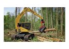Komatsu - Model XT430-3 & XT430L-3 - Tracked Forestry Harvesters