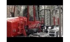 Komatsu 835 Lithe and Highly Productive Forwarder - Video