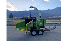 Pezzolato - Model PTH 30.50 M - Compact and Agile Drum Chipper