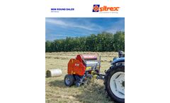 Sitrex - Model M50 Miniroto - Mini Round Baler - Brochure