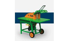 Roller-Bench - Model RKE - Firewood Saw with Electric V-Belt Drive