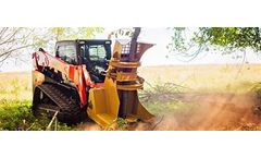 Dougherty - Model CFB-16 - Compact Feller Buncher for Skid Steers & Compact Loaders