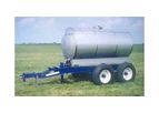 Duo Lift - Model 1,600 Gallon - Stainless Steel Tank Tandem Axle Trailer