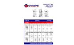 Model Tri-Ply - Agricultural Bearings Brochure