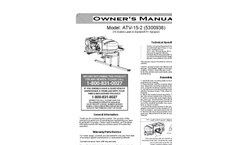 Model ATV-15-2QR - ATV Sprayers Brochure