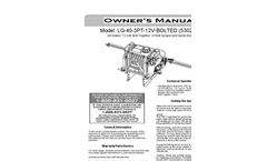 3 Point Sprayer - LG-40-3PT-12V Brochure
