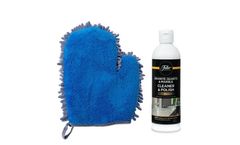 Fuller - Model 187-650-FB - 2 in 1 Clean & Polish Microfiber Mitt + Granite Quartz Marble Countertop Cleaner & Polish