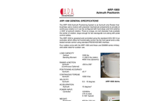 Model ARP-1000 - Azimuth Positioning System Datasheet