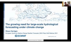 Dr Shaun Harrigan: The growing need for large-scale hydrological forecasting under climate change - Video