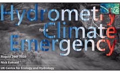 Hydrometry for a Climate Emergency by Nick Everard (UKCEH) - Video