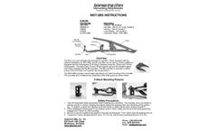 Gaterman - Model INST-8BS - Crop Lifters - Manual