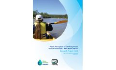 Public perception of drinking water source protection