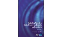 Modelling Aspects of Water Framework Directive Implementation