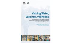 Valuing Water, Valuing Livelihoods