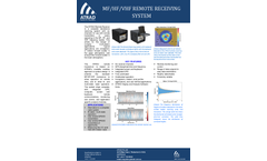 ATRAD - Model MF/HF/VHF - Remote Receiving System - Brochure