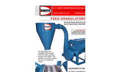 Davis - Granulator - Brochure