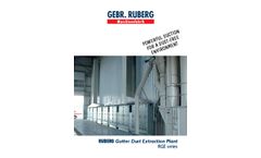 Gebr. RUBERG - - Gutter Dust Extraction Plants Brochure