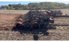 LaserTill1 fall 2023 Strip Till Demo - Virginia Soybean Field - Video