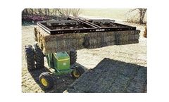Hoelscher - Model 120, 150, & 180 - Automatic Bale Wagons Fork
