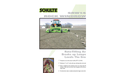 Model SRW1400 - Windrower Brochure