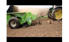 Rock Picker and Windrower - Schulte Picking Stones  Video