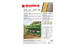 Model F12 - C12 - Half Automatic Transplanter Brochure