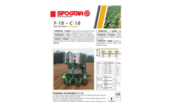 Model F-18 / C-18: - Half Automatic Transplanter- Brochure