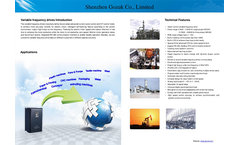 Gozuk Variable frequency drive brochure