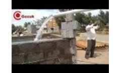 Solar pump inverter for irrigation system by Gozuk - Video